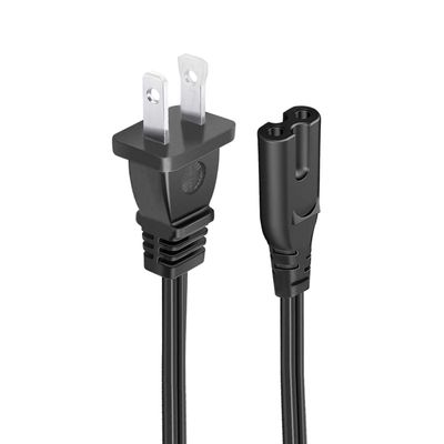 AC Power Cable 2 Prong Cord 8.2ft Replacement for HP Deskjet 3630 Printer