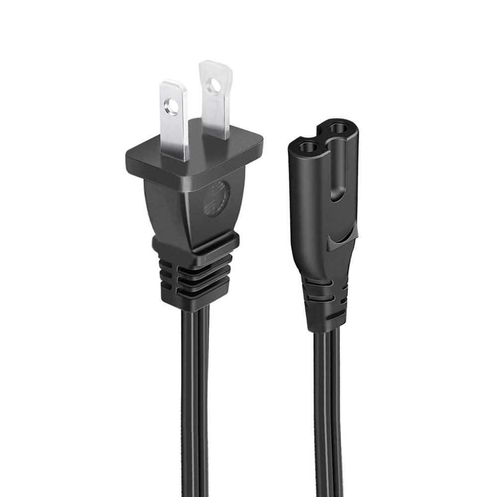 AC Power Cable 2 Prong Cord 8.2ft Replacement for HP Deskjet 3630 Printer