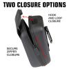 USA Gear Audio Glasses Case - Hard Glasses Case with Top Loading Design, Belt Loop, and Carabiner Compatible with Bose Alto Audio Sunglasses, Bose Rondo Bluetooth Glasses, and More Smart Glasses view 4