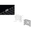 Kable Kontrol Spider Bracket  Wall Support Brackets - Wire Mesh Tray Cable Management Rack Cable Basket, Zinc Plated Steel NEC Approved for Network, Fiber Optic, Cabling Accessory view 1