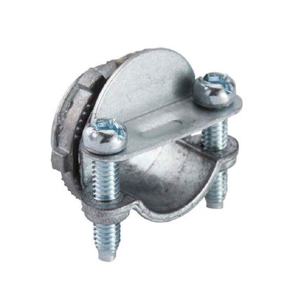 Halex 05711B 0.37 in. Flexible Metal Conduit Clamp Combination Connector - 50 Count50