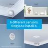 Aeotec MultiSensor 7, 6-in-1 Zwave Sensors Contains Monitor Motion, Temperature, Light, Humidity, UV, and Vibration, Z-Wave Plus, Gen7, S2, SmartStart Enabled, Compatible with Zwave Hub Smartthings view 3