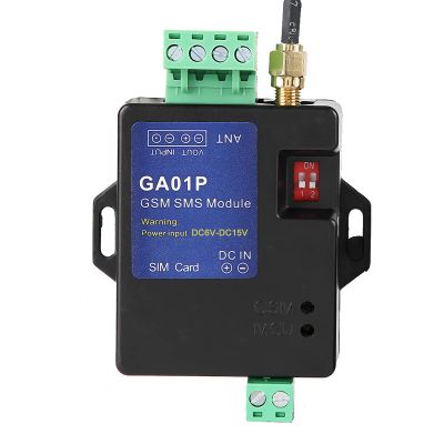 GA01P GSM Power Failure Alarm System, Mini SMS Auto Dialer 2G, Power Outage Alert with SMS & Call Notification, Works with Magnetic Switch & Infrared Sensor