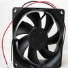 ROBOCRAZE 12V 80MM 80x80x25MM Desktop Computer Cooling Fan, 2-Pin, 2.52W, 70000RPM, 555CFM, 23dBA, Copper, 80mm Fan view 3