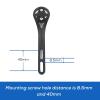 corki Cycles Out Front Handlebar Mounted Cycle Computer Bike Mount Compatible with Garmin Wahoo Bryton Cateye view 3