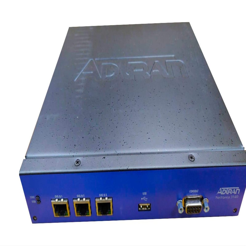 ADTRAN Adtran NetVanta 3140 RM - Router - Rack-Mountable, BlackBlue (1700341F1) (Renewed)