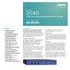 ADTRAN Adtran NetVanta 3140 RM - Router - Rack-Mountable, BlackBlue (1700341F1) (Renewed) view 3