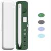 Carrying Case for Apple Pencil 2nd Gen and 1st Generation - Storage Box with Lid for Apple Pencil - Pen Protective Case for iPad Pencil - Holder Accessories - Shock-Absorption (Olive Green) view 1