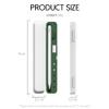 Carrying Case for Apple Pencil 2nd Gen and 1st Generation - Storage Box with Lid for Apple Pencil - Pen Protective Case for iPad Pencil - Holder Accessories - Shock-Absorption (Olive Green) view 4