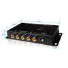 SaiDian 1Pcs Video Quad Splitter 4-Way Mini Processor Multiplexer Switcher for CCTV Security Camera view 2
