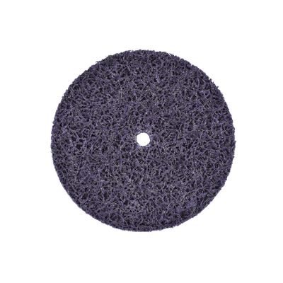 3M Scotch-Brite Clean and Strip XT Pro Disc, XO-DC, SiC Extra Coarse, 6 in x 1/2 in, Pack of 15, Silicon Carbide Cuts Aggressively and Leaves a Fine Finish, Resists Loading, Purple