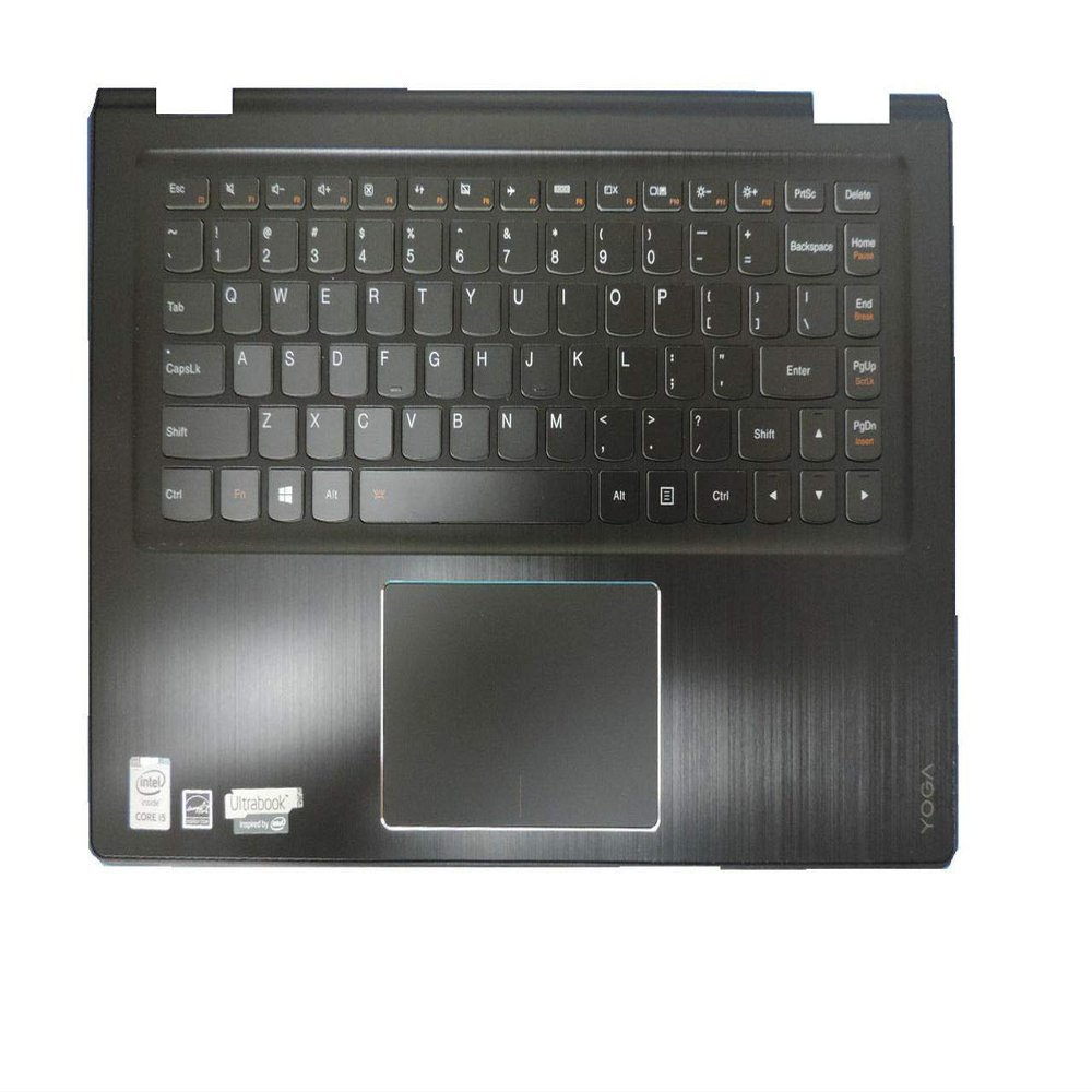 Comp XP New Genuine Palmrest TouchPad for Yoga 3 14 80JHS00100 Palmrest TouchPad with Keyboard 5CB0H35644