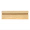 Crosley AC1015B-NA Now Spinning Vinyl Record Stand, Wooden Holder for Album Jackets, Home Music Decor, Natural view 3