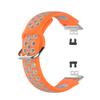 BabyValley Band Compatible with Huawei Watch Fit Silicone Two-color Wristband with Tools, Waterproof Bracelet Replacement Sport Strap for Watch Fit Smartwatch (Orange+Gray) view 3
