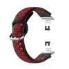BabyValley Band Compatible with Huawei Watch Fit Silicone Two-color Wristband with Tools, Waterproof Bracelet Replacement Sport Strap for Watch Fit Smartwatch (Black+Red) view 3