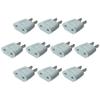 10pcs/lot Top EU Euro Europe to US American USA Power AC Wall Plug Converter Travel Adapter Home Use Adaptor Electrical Socke(White) view 1