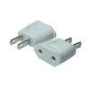 10pcs/lot Top EU Euro Europe to US American USA Power AC Wall Plug Converter Travel Adapter Home Use Adaptor Electrical Socke(White) view 2