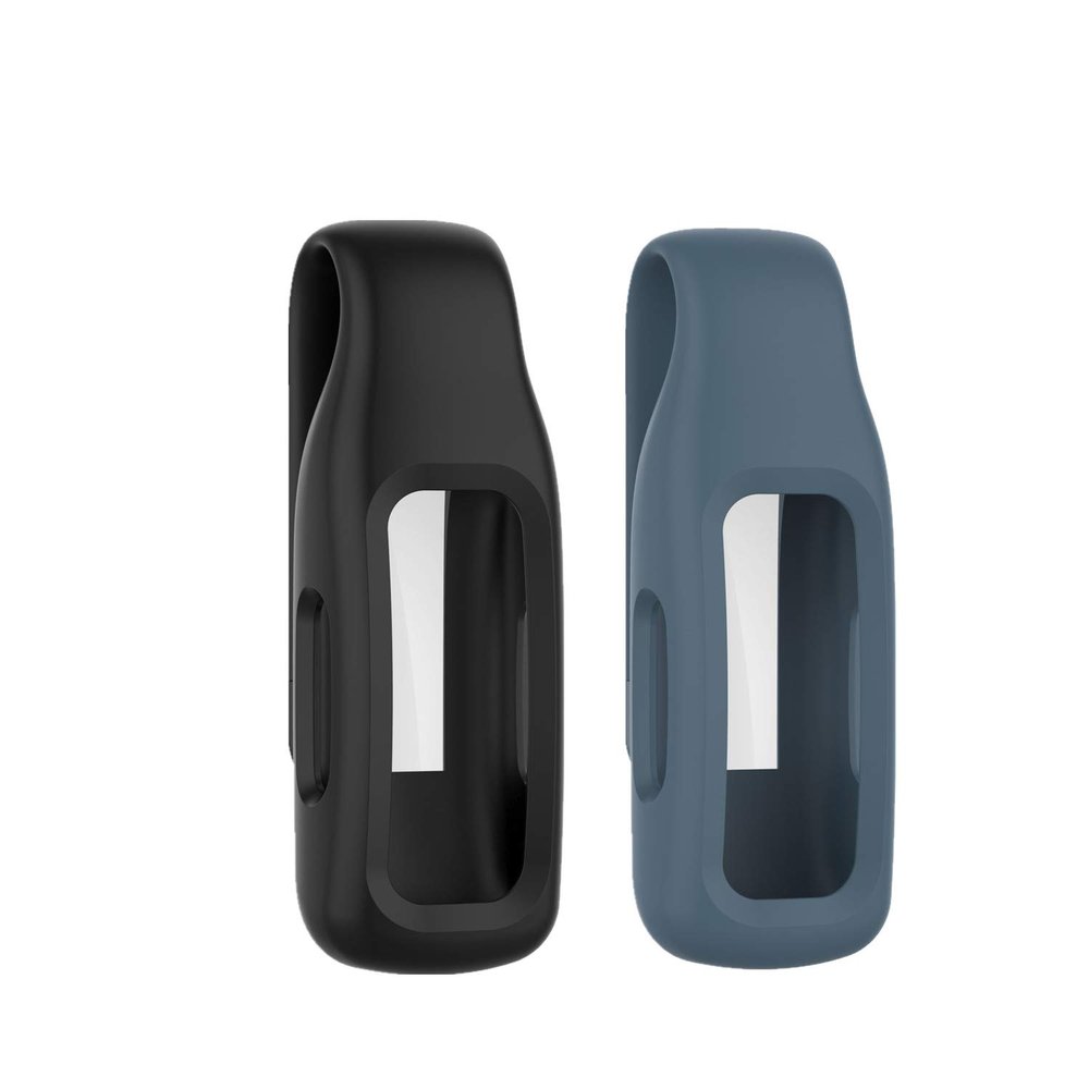 Muovrto Clip for Fitbit Inspire 2, Replacement Accessory Case, Compatible with Fitbit Inspire 2/Ace 3, Black, 57.6mm x 20mm