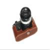 for Nikon EM Case, BolinUS Handmade Genuine Real Leather Half Camera Case Bag Cover for Nikon EM Camera with Hand Strap (LavaBrown) view 3