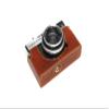 35 SP Case, BolinUS Handmade Genuine Real Leather Half Camera Case Bag Cover for Olympus 35 SP Camera with Hand Strap (LavaBrown) view 3