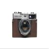 35 SP Case, BolinUS Handmade Genuine Real Leather Half Camera Case Bag Cover for Olympus 35 SP Camera with Hand Strap (Coffee) view 1