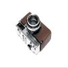 35 SP Case, BolinUS Handmade Genuine Real Leather Half Camera Case Bag Cover for Olympus 35 SP Camera with Hand Strap (Coffee) view 4