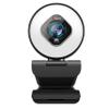 Angetube Streaming Webcam with Light - HD 1080P Autofocus Computer Camera with Microphone USB Camera with Digital Zoom for PC|Desktop|Laptop|Gaming|Video Calling view 2