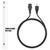 6ft UL AC Power Cord Cable Plug for Hannspree HZ194APB JW199DPO 19 LCD Monitor view 3
