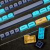 142 MA Blue Cat Dye Sub ANSI ISO PBT Full Keycap for MX Mechanical Keyboard Filco 104 TKL 61 KBD75 Kira96 YMD96 Tada68 ID80 (142 Base kit) view 4