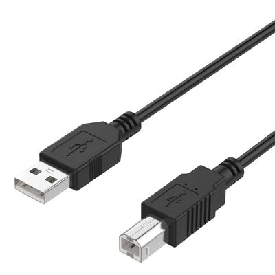 6ft USB 2.0 Cable Cord Lead for HP OfficeJet 4500 6000 6310 6500 Printer Black