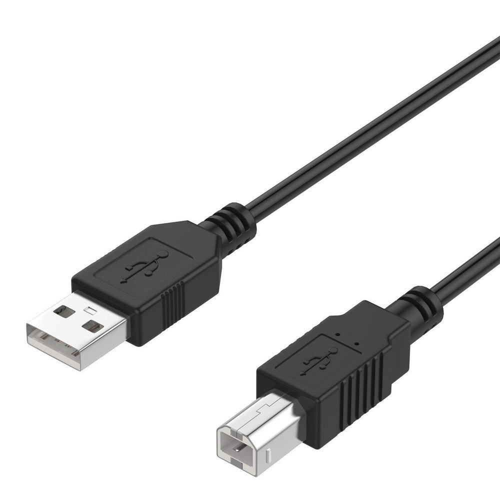 6ft USB 2.0 Cable Cord Lead for HP OfficeJet 4500 6000 6310 6500 Printer Black