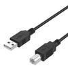 6ft USB 2.0 Cable Cord Lead for HP OfficeJet 4500 6000 6310 6500 Printer Black view 1