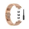 BabyValley Band Compatible with Huawei Watch Fit Band Stainless Steel Strap Metal Bracelet with Tools Wristband Replacement Bands for Watch Fit (Rose Gold) view 4