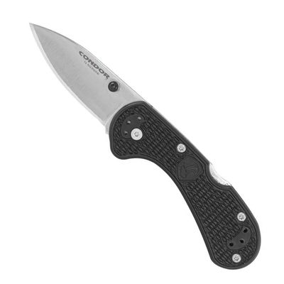Condor Tool & Knife CTK80725SK: Cadejo Lockback Black
