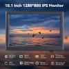 SunFounder 10.1'' IPS Display for Raspberry Pi - 10.1 Inch Portable Laptop Monitor, 1280*800 Resolution, Cooling Fan (Non-Touch) view 2