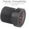 2.1mm Camera Lens 150 Wide Angle *0.5 IP Camera Lens CCTV Lens for 1/3'' & 1/4'' CCD Chips view 4