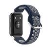 BabyValley Band Compatible with Huawei Watch Fit Silicone Two-color Wristband with Tools, Waterproof Bracelet Replacement Sport Strap for Watch Fit Smartwatch (Blue+Gray) view 2