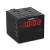 Sonnet Alarm Clock Charging Station, AM FM Radio, Dual USB Charging Ports, Dual AC Outlets, Very Loud Alarm Clock for Heavy Sleepers and The Hearing Impaired for Desk, Bedroom view 1