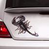 Ocean Gift Scorpions Car Decals, Wall Decals Stickers Pack of 2 - Realistic Car Stickers Design Series 6 Size 8" x 8" view 1