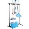 QTJH Broom Mop Holder Floor-Mounted mop Rack Cleaning Tool storage for laundry room closet organizer (6racks) view 1