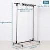 QTJH Broom Mop Holder Floor-Mounted mop Rack Cleaning Tool storage for laundry room closet organizer (6racks) view 3