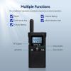 Retevis RB28 Walkie Talkies with Earpiece,USB-C Walkie Talkies Rechargeable,Large LCD Screen,1500mAh,NOAA Weather,Business Walkie Talkie for Adults Long Range for School Restaurant Healthcare(10 Pack) view 3