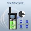 Retevis RB28 Walkie Talkies with Earpiece,USB-C Walkie Talkies Rechargeable,Large LCD Screen,1500mAh,NOAA Weather,Business Walkie Talkie for Adults Long Range for School Restaurant Healthcare(10 Pack) view 4