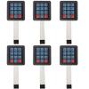 risingsaplings 6pcs 3x4 12 Keys Switch Matrix Membrane Array Keyboard Keypad for AVR PIC Arduino view 1