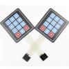 risingsaplings 6pcs 3x4 12 Keys Switch Matrix Membrane Array Keyboard Keypad for AVR PIC Arduino view 2