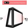 28 ft Inflatable Movie Screen Outdoor Incl Blower - Front and Rear Projection - Portable Blow Up Projector Screen for School, Churches, Grand Parties, Backyard Pool Fun view 2