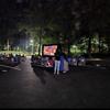 28 ft Inflatable Movie Screen Outdoor Incl Blower - Front and Rear Projection - Portable Blow Up Projector Screen for School, Churches, Grand Parties, Backyard Pool Fun view 4