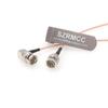 SZRMCC SDI Video Cable BNC to Right Angle BNC Male 3G HD SDI Cable RG179 75ohm Slim Flex Coaxial Cable for ARRI RED Blackmagic Cameras Atomos SmallHD Monitor (15cm) view 3