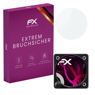 atFoliX Plastic Glass Protective Film compatible with Garmin GI 275, 9H Hybrid-Glass FX Screen Protector