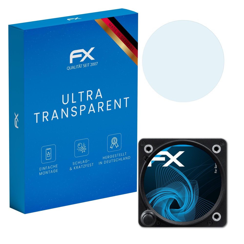 atFoliX Screen Protection Film compatible with Garmin GI 275 Screen Protector, ultra-clear FX Protective Film (3X)